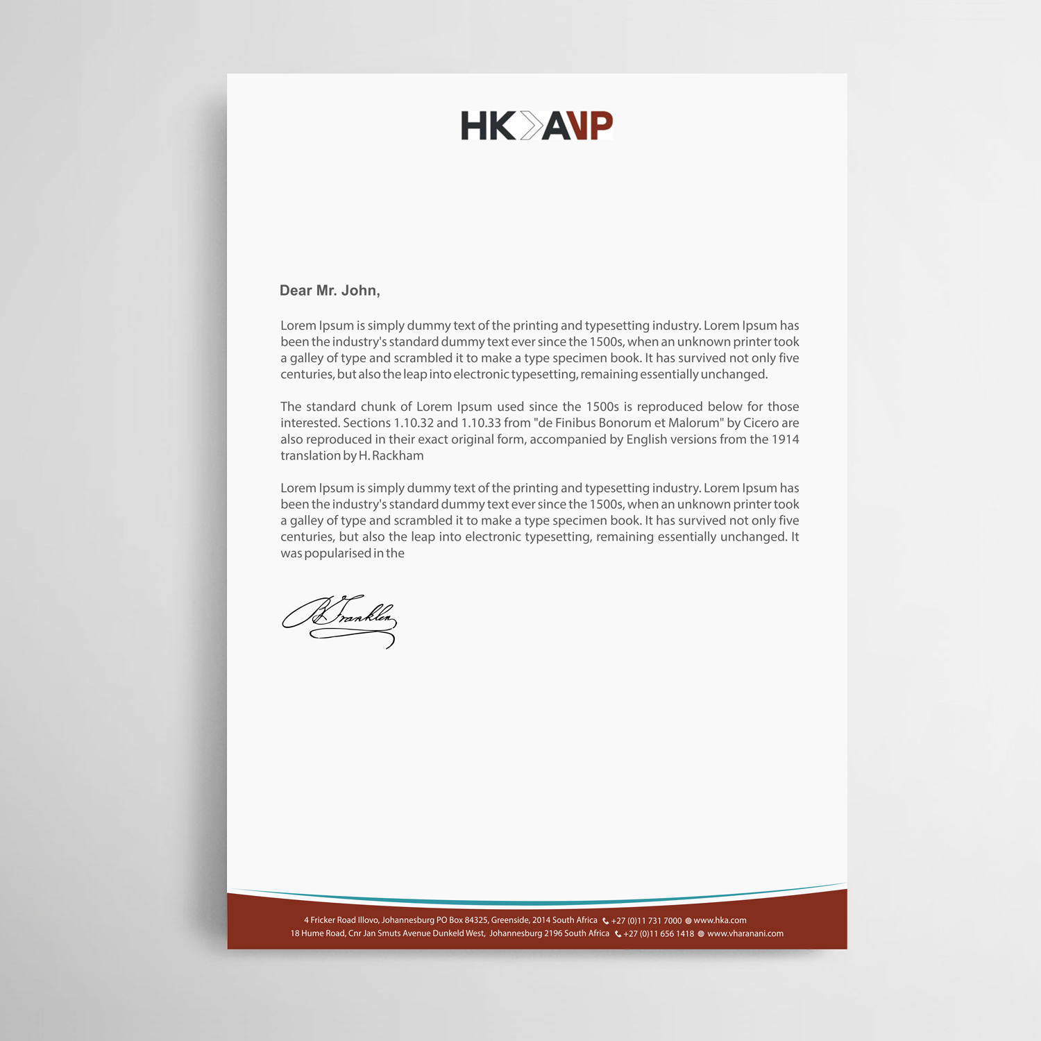 Letterhead Design by Infinitive Technology for this project | Design #20067122