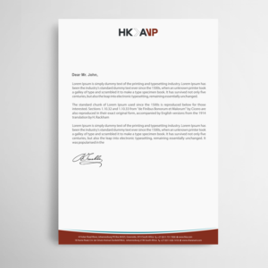 Letterhead Design by Infinitive Technology for this project | Design: #20067122