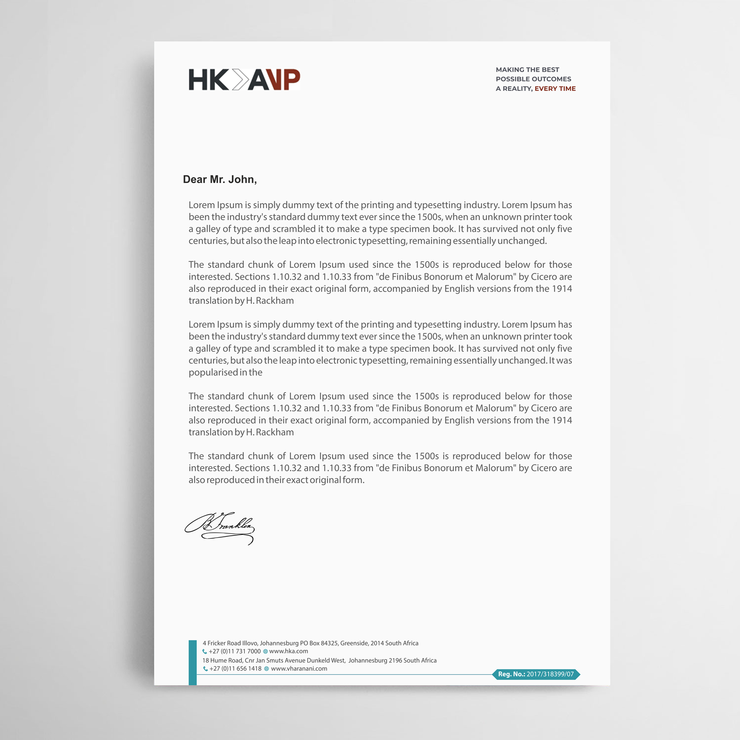 Letterhead Design by Infinitive Technology for this project | Design #20076225