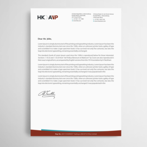 Letterhead Design by Infinitive Technology for this project | Design: #20076849