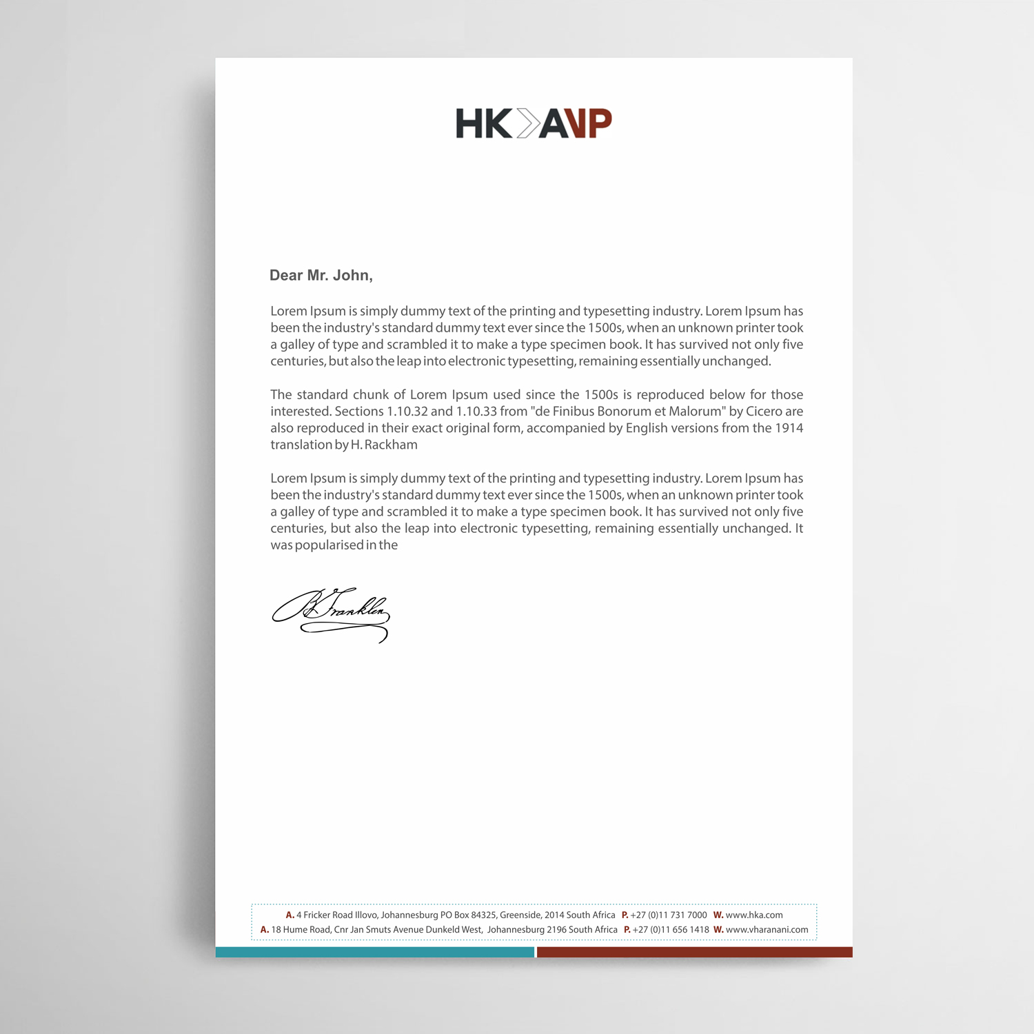 Letterhead Design by Infinitive Technology for this project | Design #20076851