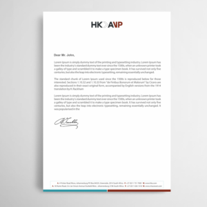 Letterhead Design by Infinitive Technology for this project | Design: #20076851