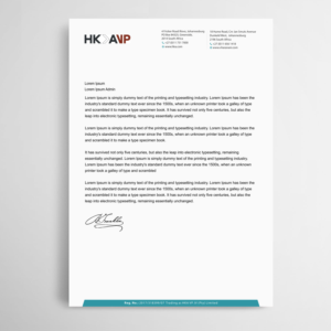 Letterhead Design by Infinitive Technology for this project | Design: #20076854