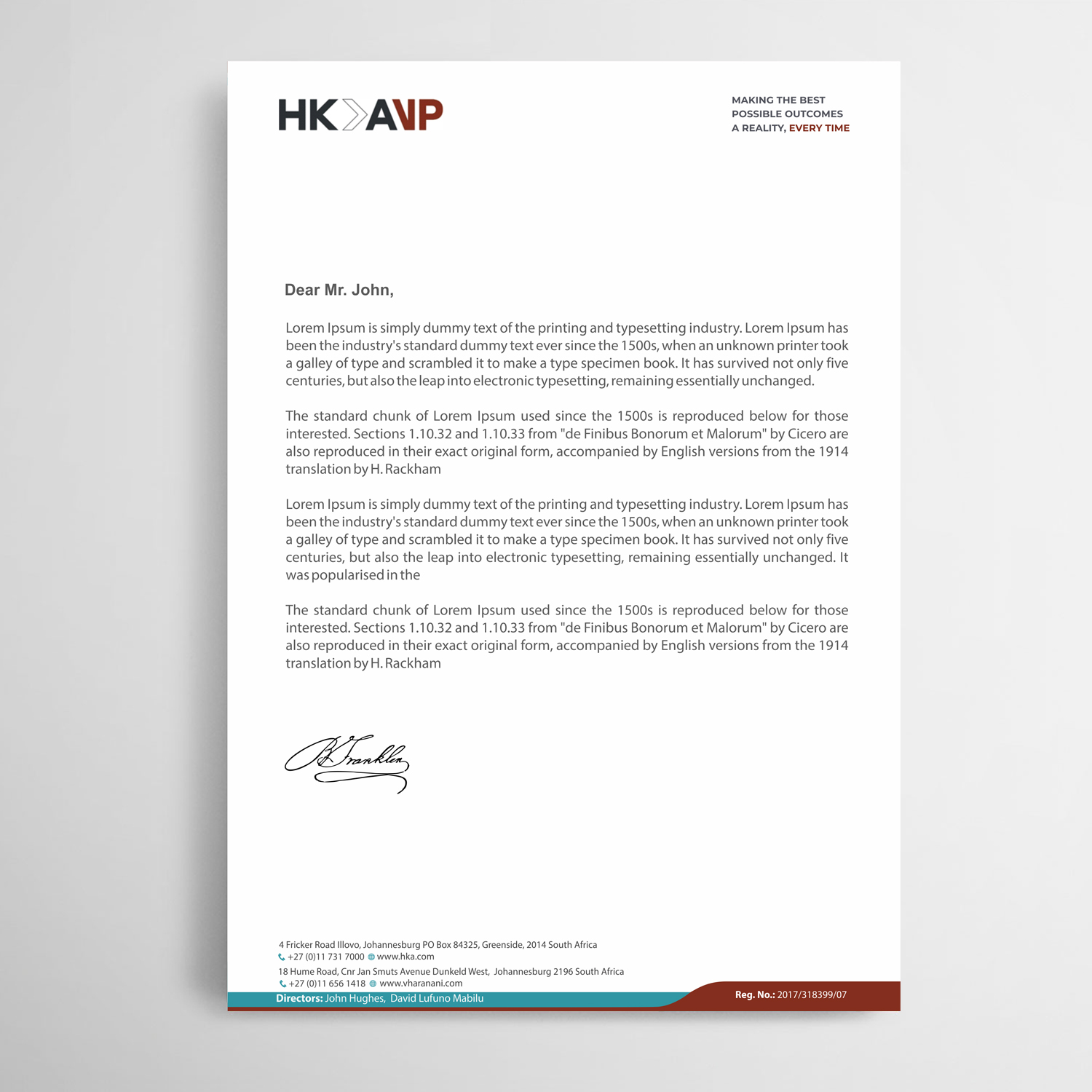 Letterhead Design by Infinitive Technology for this project | Design #20076966