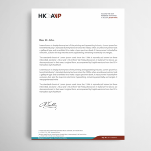 Letterhead Design by Infinitive Technology for this project | Design: #20076966