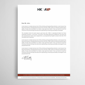 Letterhead Design by Infinitive Technology for this project | Design: #20077745