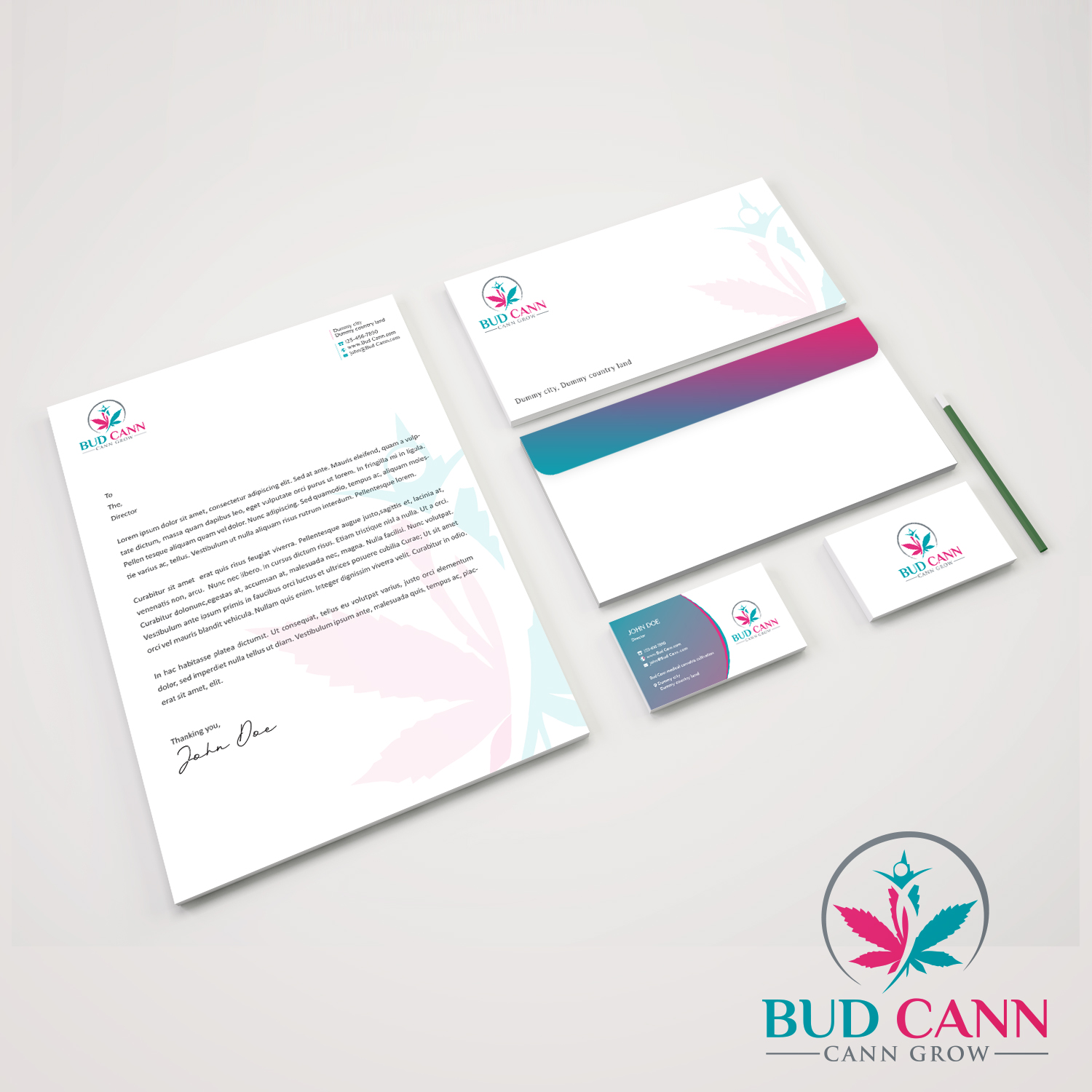 Stationery Design by Creative Jiniya for this project | Design #20067546