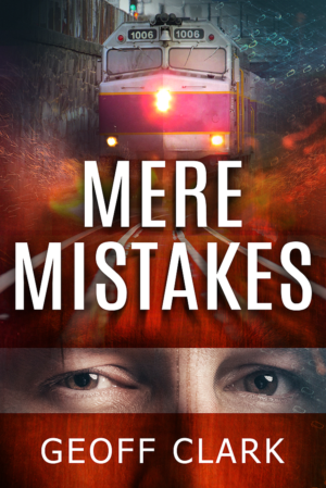 Book cover design for a debut author; 'Mere Mistakes' by Geoff Clark.  | Design de Couverture de Livre par Tatlin