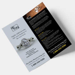 Design de Flyer par ColorDrops pour DON PARKER MFG. LLC | Design : #20055405