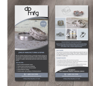 Design de Flyer par alex989 pour DON PARKER MFG. LLC | Design : #20066776