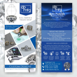 Diseño de Flyer por angelcolmenares3 para DON PARKER MFG. LLC | Diseño #20064356