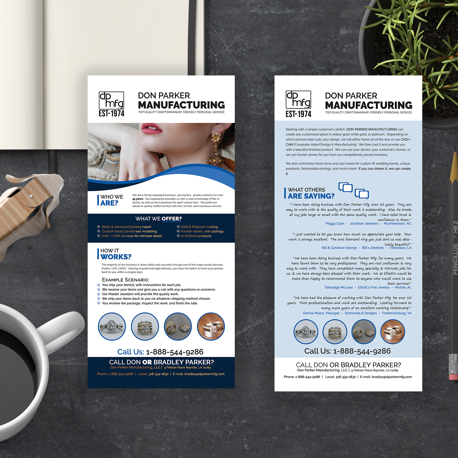 Flyer Design by sadek saimum for DON PARKER MFG. LLC | Design #20074120