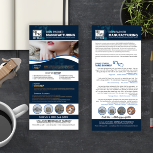 Flyer Design by sadek saimum for DON PARKER MFG. LLC | Design: #20074121