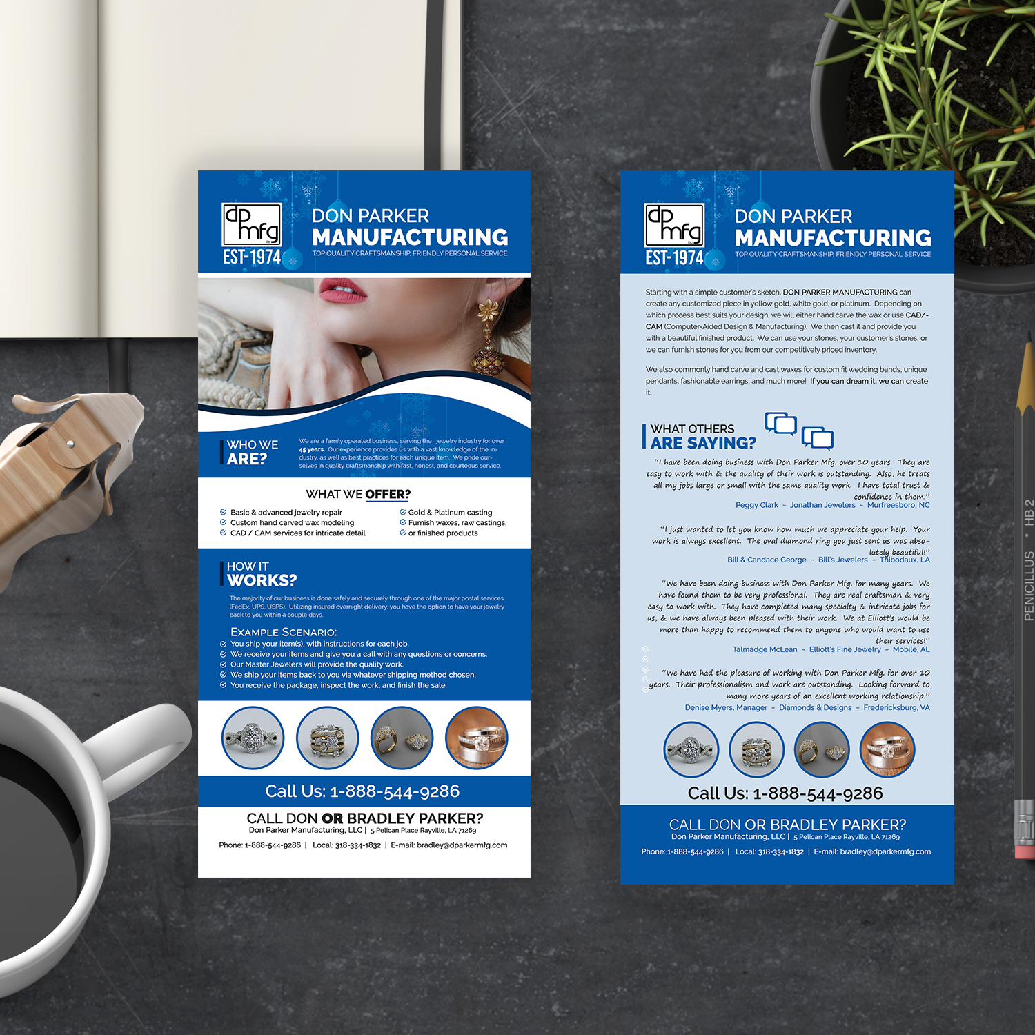 Flyer Design by sadek saimum for DON PARKER MFG. LLC | Design #20074122