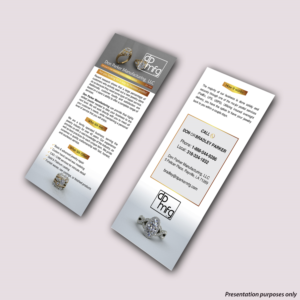Jewelry Manufacturing & Repair business needs advertising mailout - 9x4 flyer  | Flyer Design by JanuXart