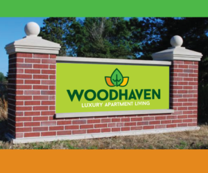 WoodHaven / Luxury Apartment Living | Logo Design by Buck Tornado