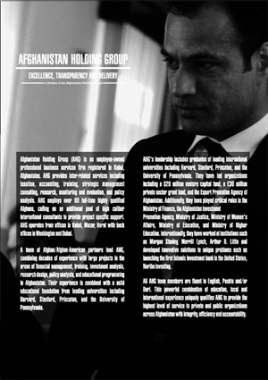 Graphic Design by john lee huber for Afghanistan Holding Group | Design: #2976874