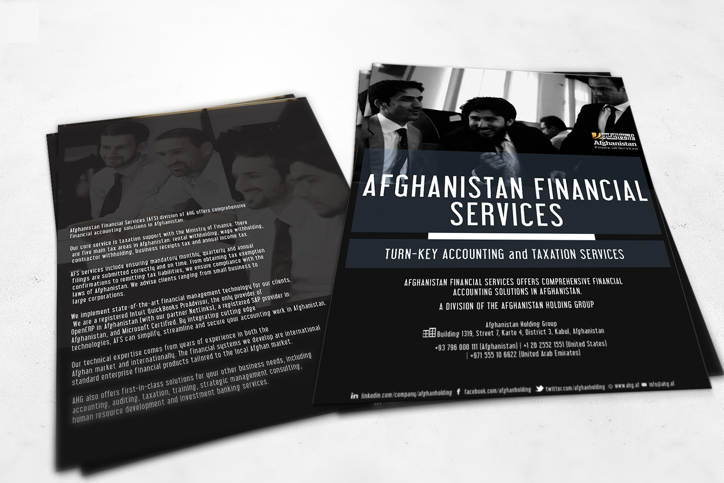 Graphic Design by IGlowCreationz for Afghanistan Holding Group | Design #2956866