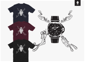 Diseño de Camiseta por mngkw para Time Keeper | Diseño: #20079672