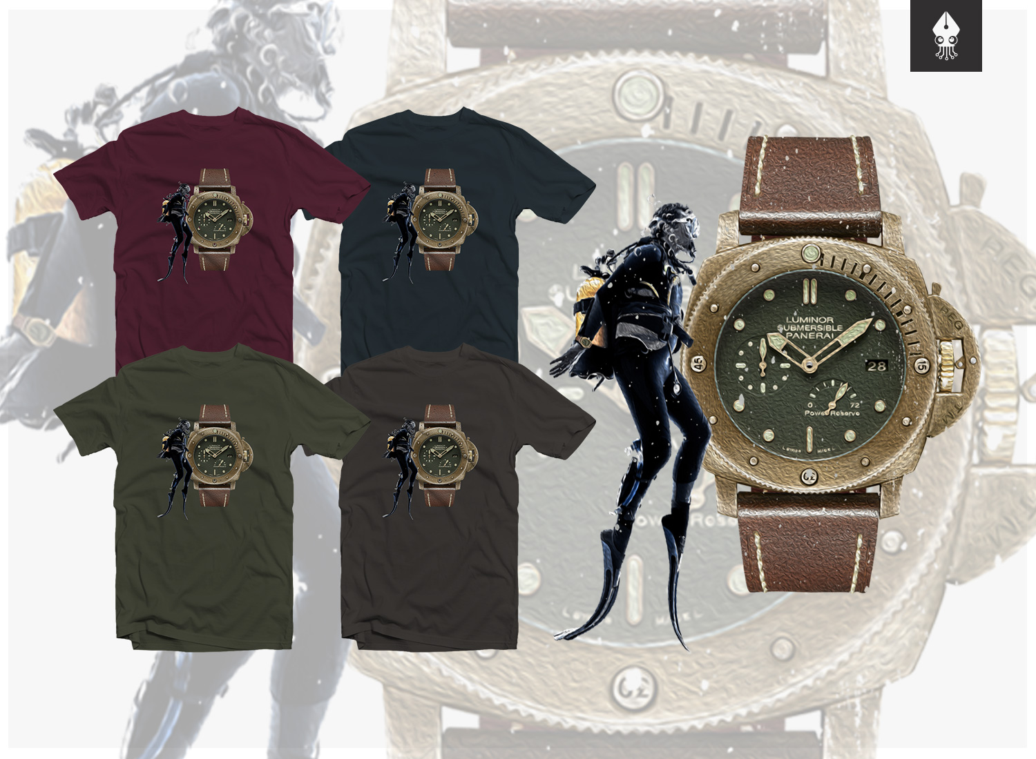 T-shirt Design by mngkw for Time Keeper | Design #20100476