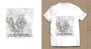 Diseño de Camiseta por lynoir para Time Keeper | Diseño: #20112579