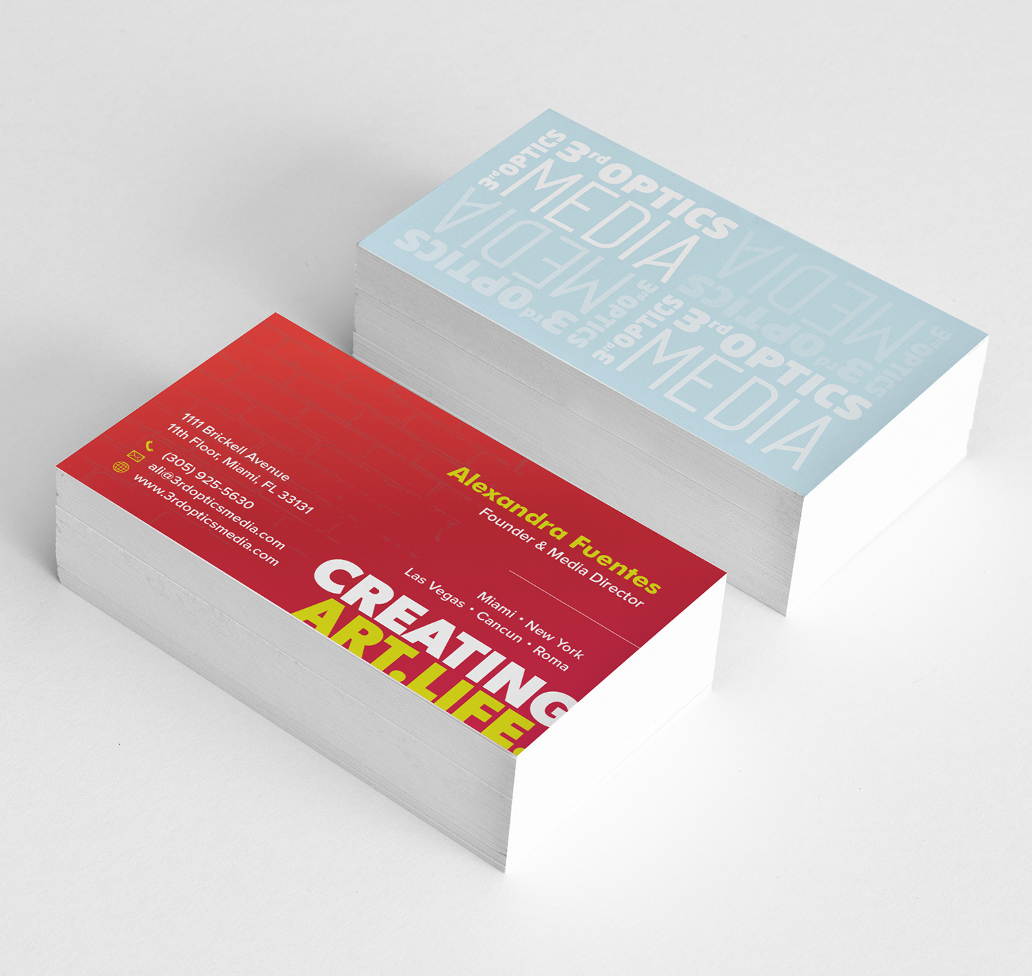 Business Card Design by Tilt for Precious Creative Co. | Design #20089289