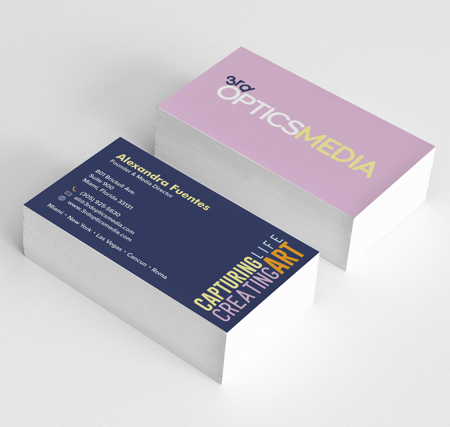 Design de Carte de Visite par Tilt pour Precious Creative Co. | Design #20409831