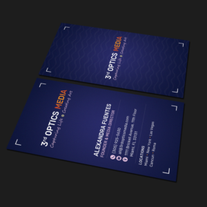 TRENDY & MODERN BUSINESS CARD DESIGN for Media Company * | Business Card Design by Sandaruwan