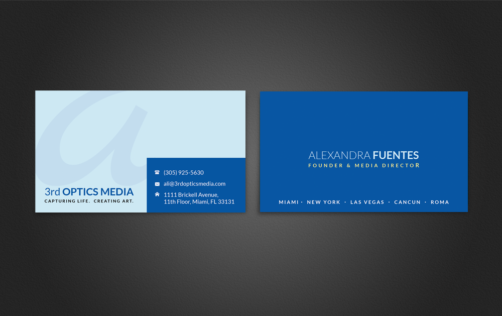 Diseño de Tarjeta de Presentación por  Artman para Precious Creative Co. | Diseño #20194897