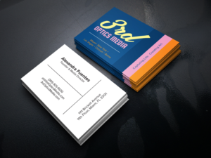 TRENDY & MODERN BUSINESS CARD DESIGN for Media Company * | Business Card Design by JK18