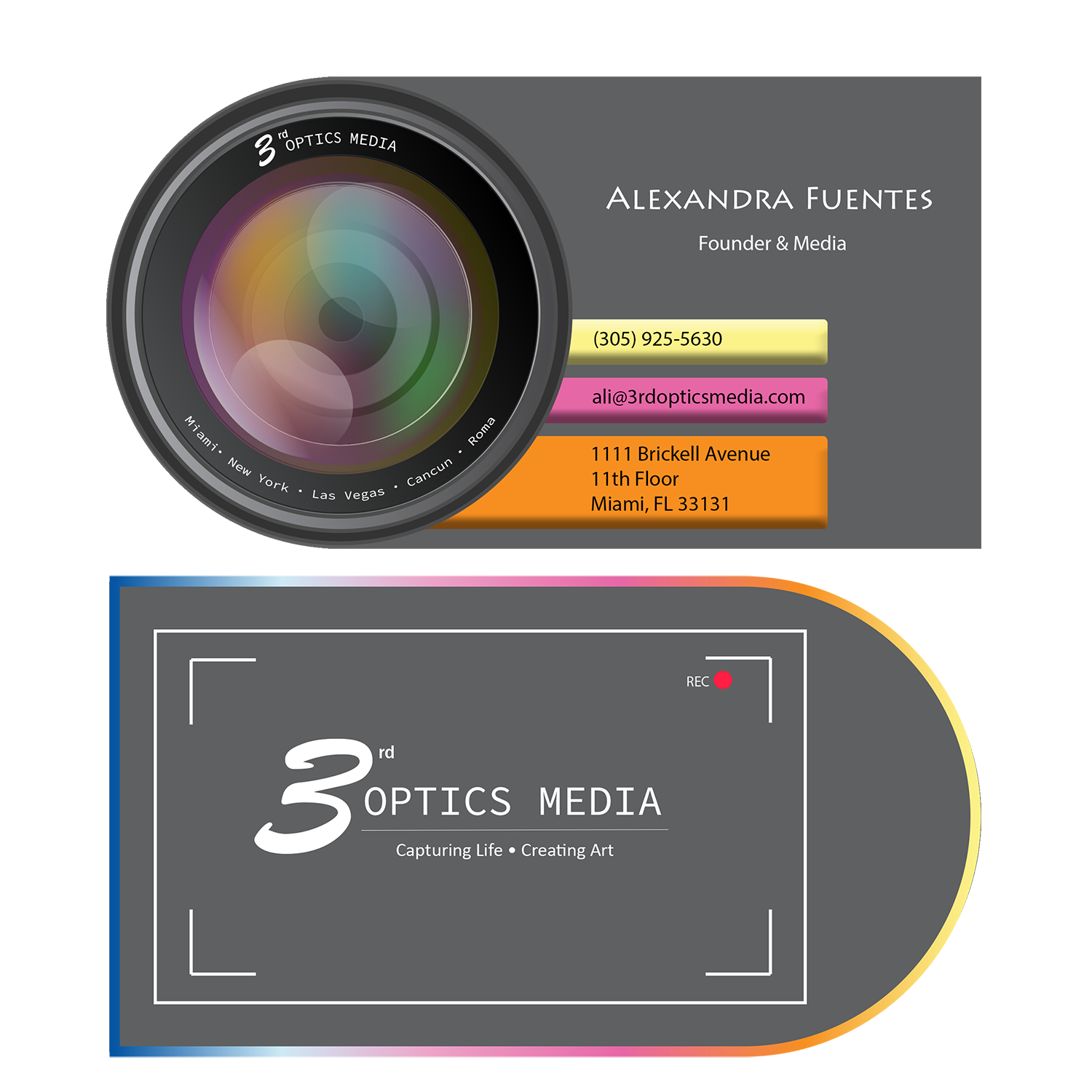 Business Card Design by Paola13 for Precious Creative Co. | Design #20095557