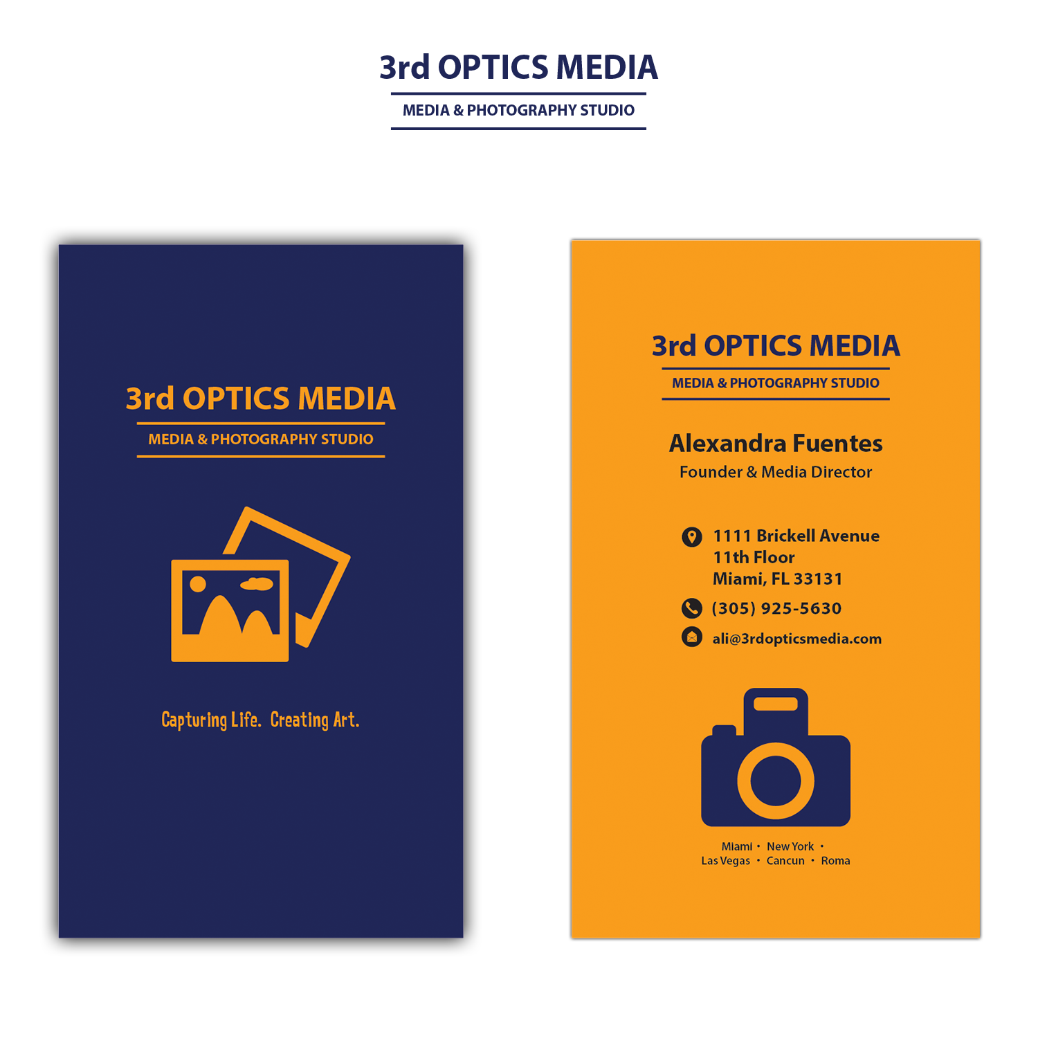 Business Card Design by MOMEN ELKASHIF for Precious Creative Co. | Design #20082514
