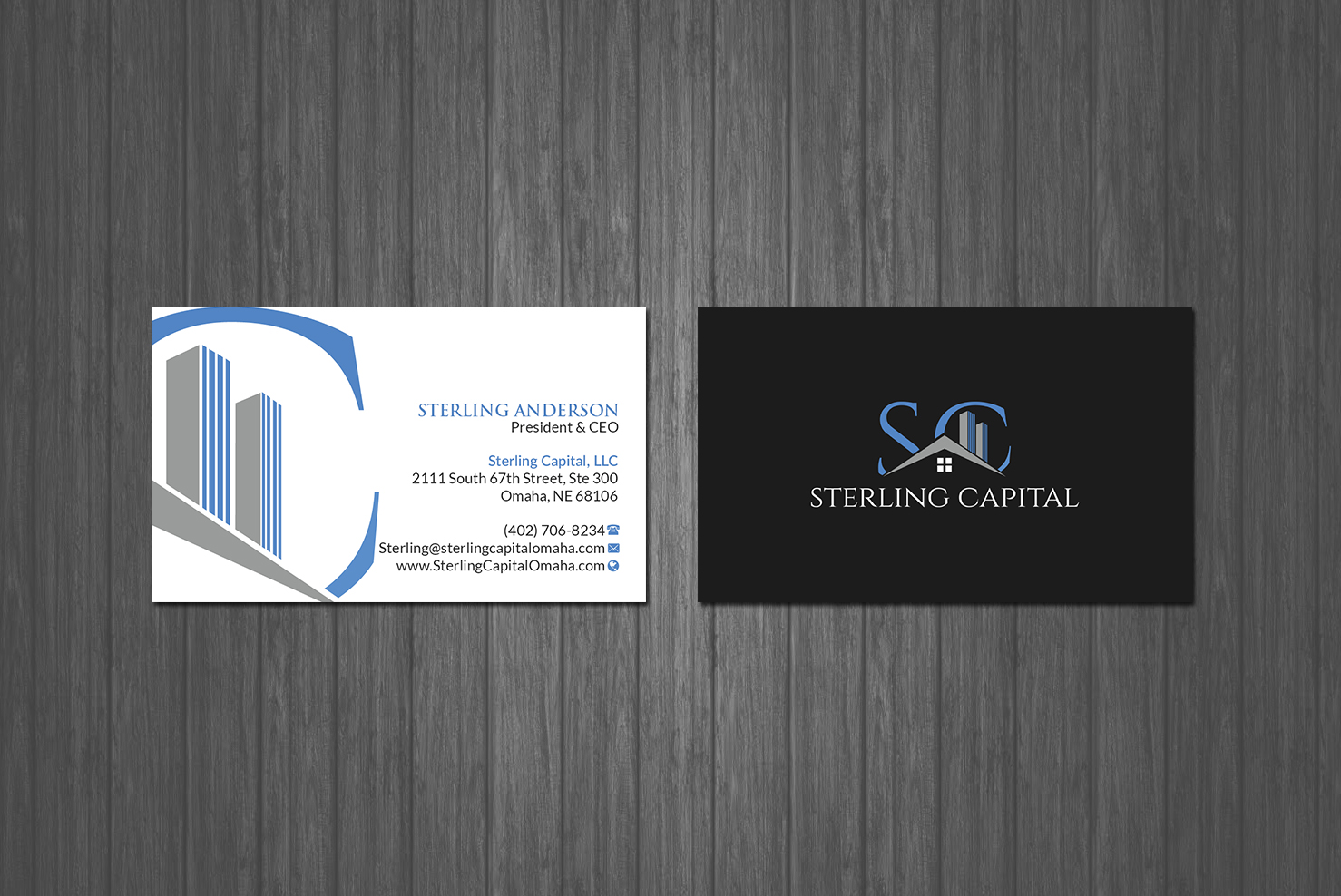 Business Card Design by Creations Box 2015 for Overbrook Properties, LLC | Design #20069840