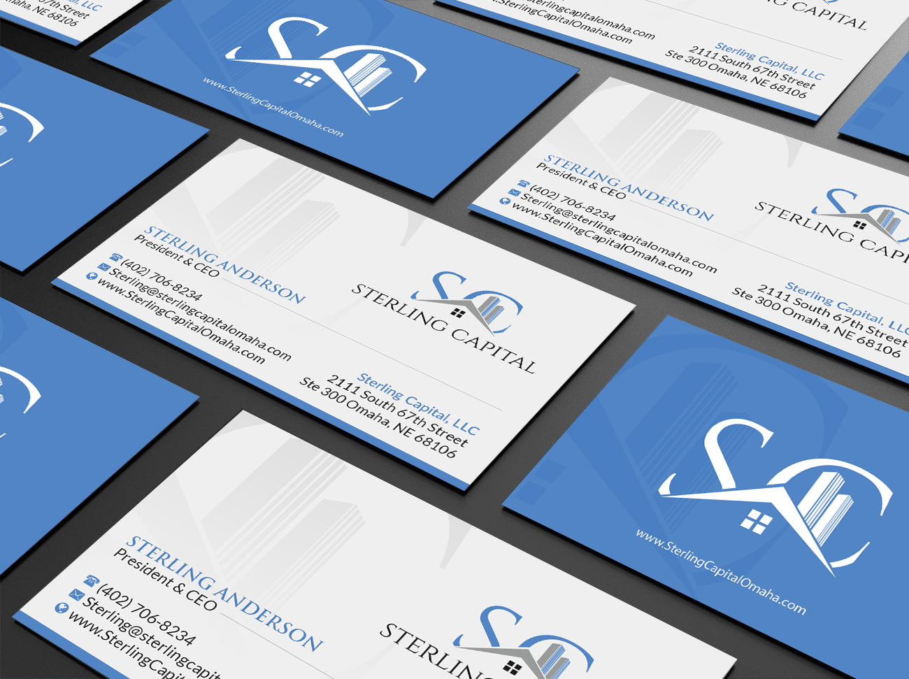Business Card Design by Creations Box 2015 for Overbrook Properties, LLC | Design #20069846