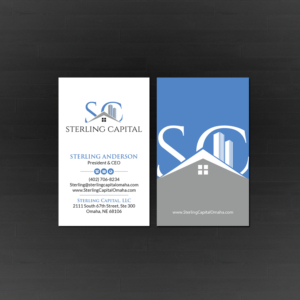 Business Card Design by Creations Box 2015 for Overbrook Properties, LLC | Design: #20069852