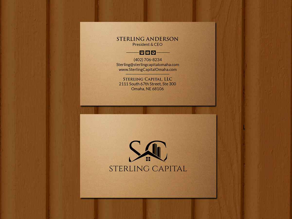 Business Card Design by Creations Box 2015 for Overbrook Properties, LLC | Design #20069853