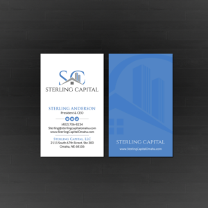 Business Card Design by Creations Box 2015 for Overbrook Properties, LLC | Design: #20069854
