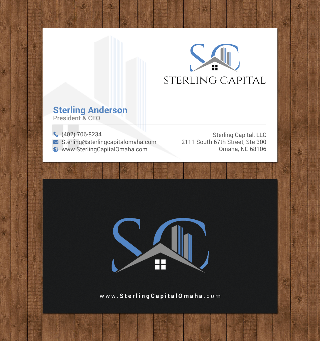 Business Card Design by chandrayaan.creative for Overbrook Properties, LLC | Design #20066552