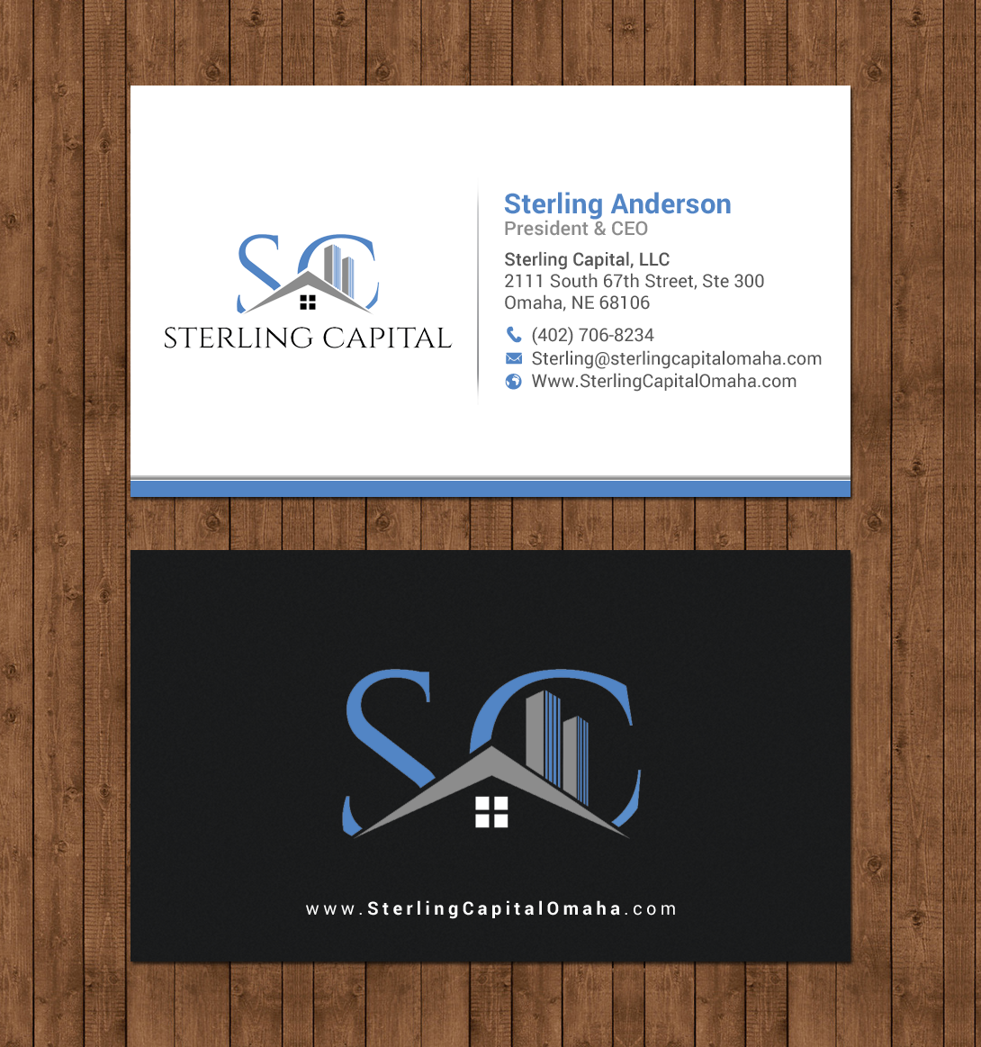 Business Card Design by chandrayaan.creative for Overbrook Properties, LLC | Design #20066556