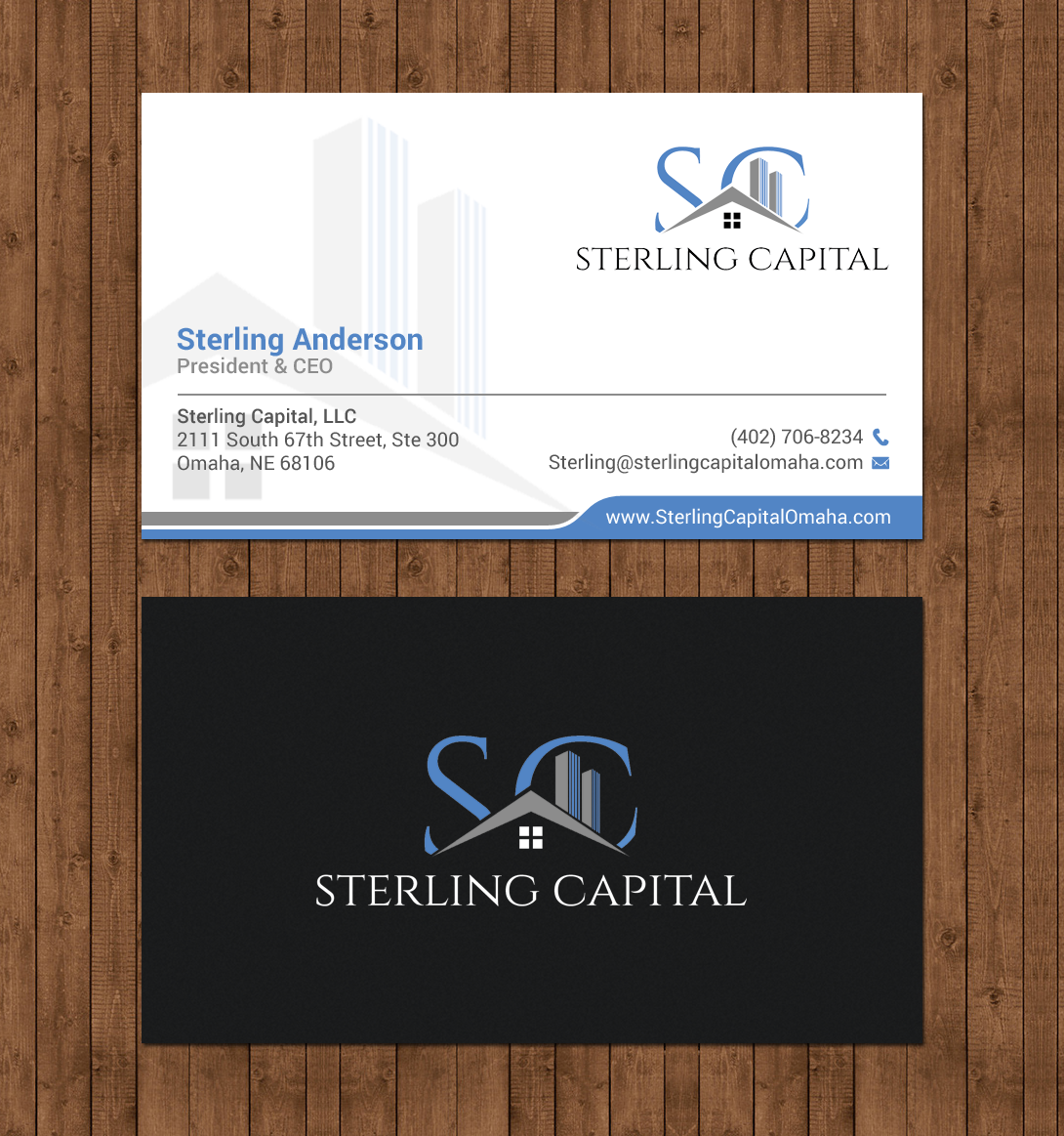 Design de Carte de Visite par chandrayaan.creative pour Overbrook Properties, LLC | Design #20066565