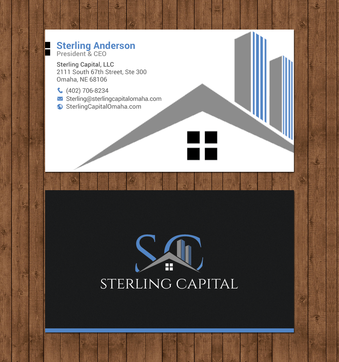Business Card Design by chandrayaan.creative for Overbrook Properties, LLC | Design #20066570