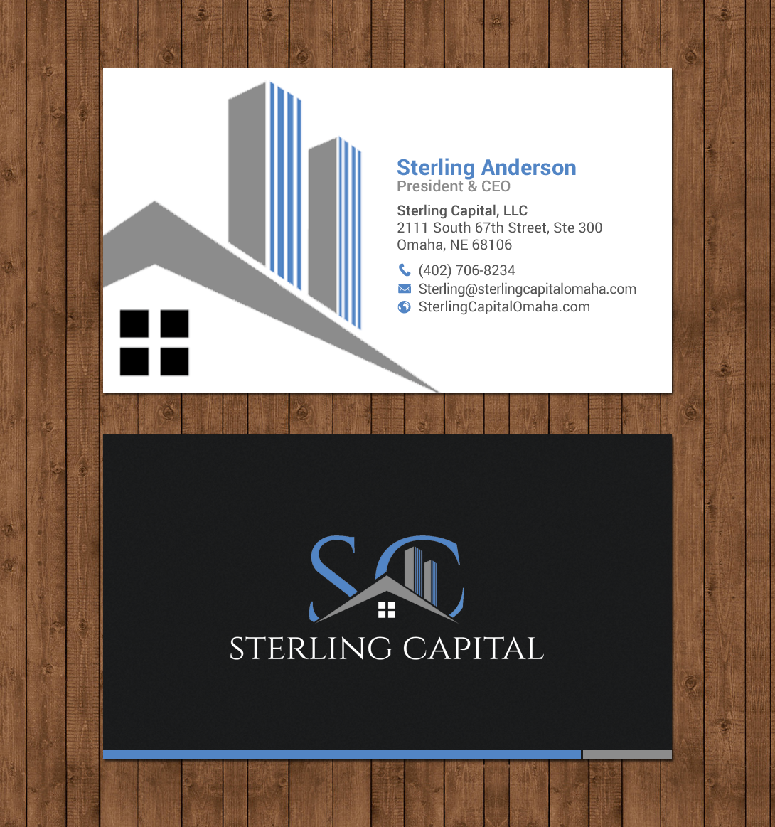 Design de Carte de Visite par chandrayaan.creative pour Overbrook Properties, LLC | Design #20066571