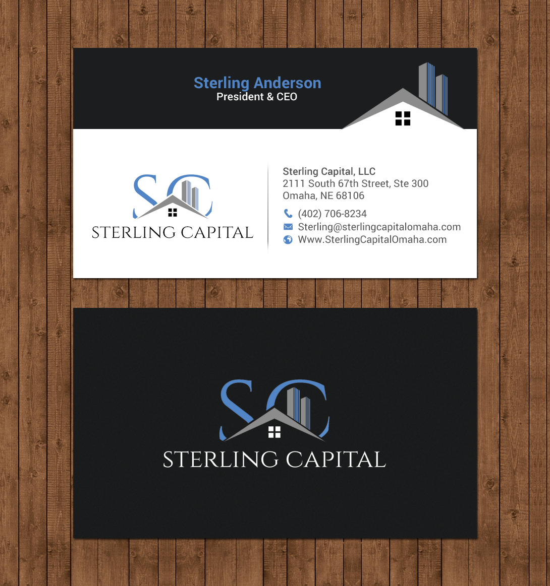 Diseño de Tarjeta de Presentación por chandrayaan.creative para Overbrook Properties, LLC | Diseño #20066575