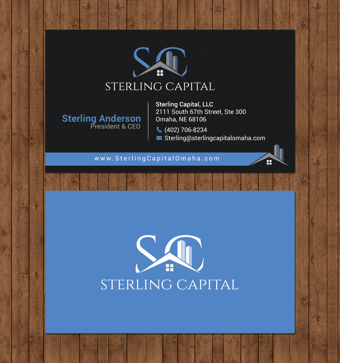 Design de Carte de Visite par chandrayaan.creative pour Overbrook Properties, LLC | Design #20068243