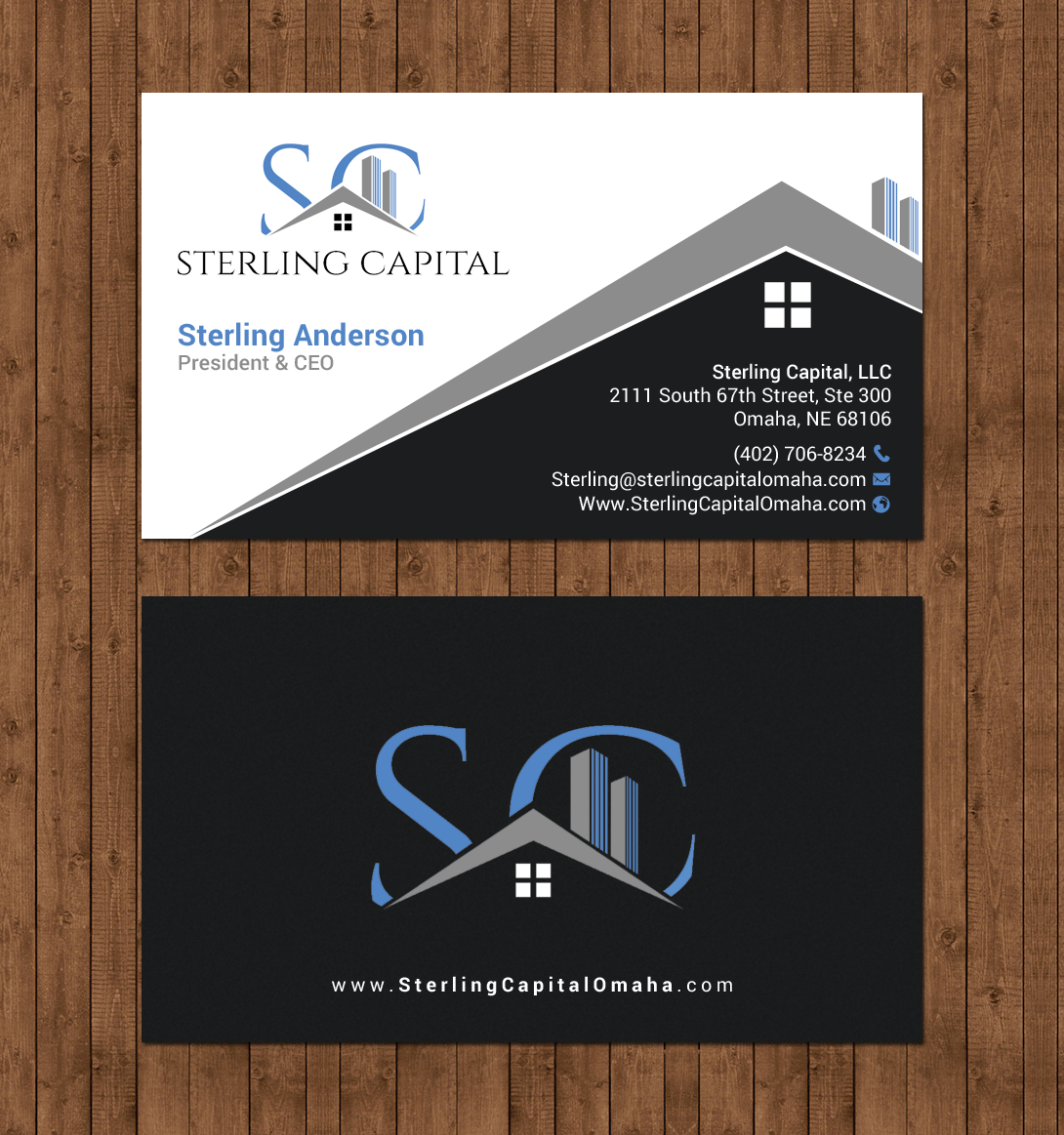 Design de Carte de Visite par chandrayaan.creative pour Overbrook Properties, LLC | Design #20068244