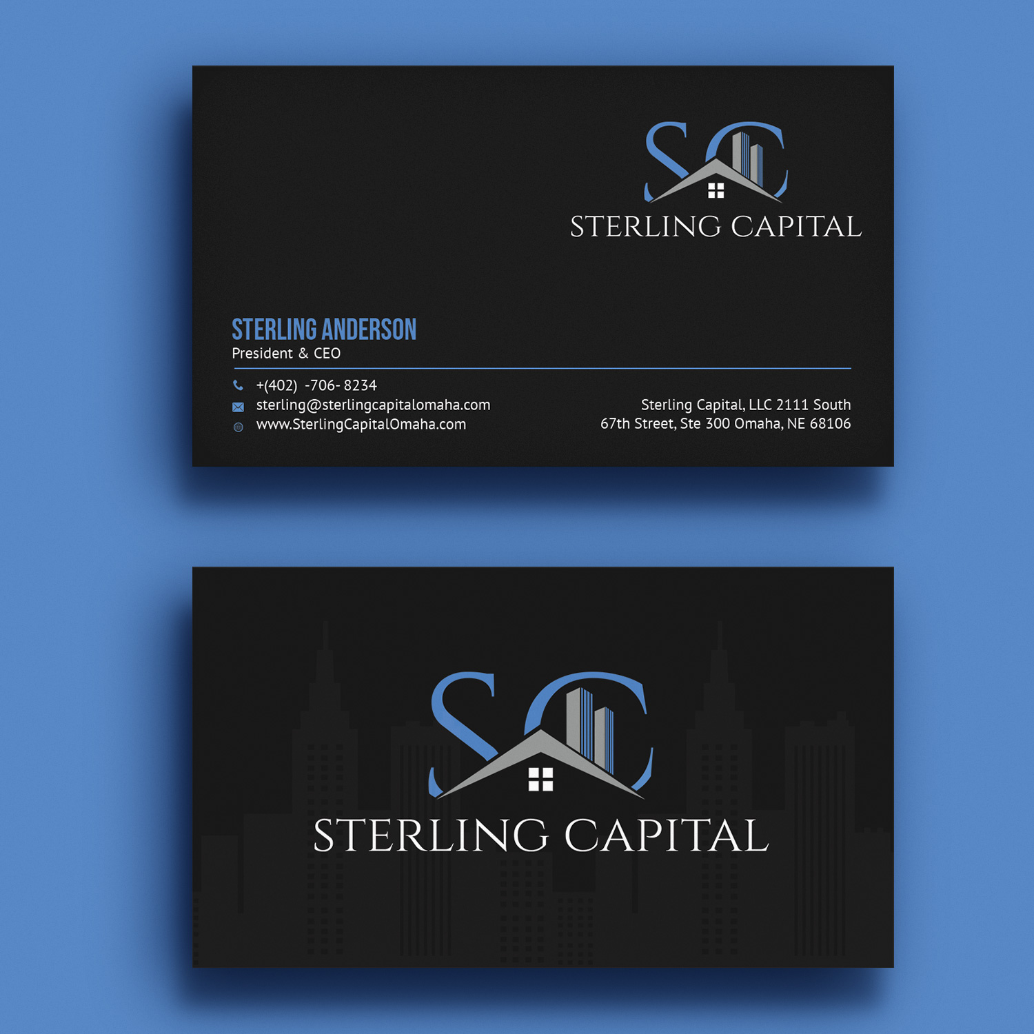 Visitenkarten-Design von Sujan4art für Overbrook Properties, LLC | Design #20072621