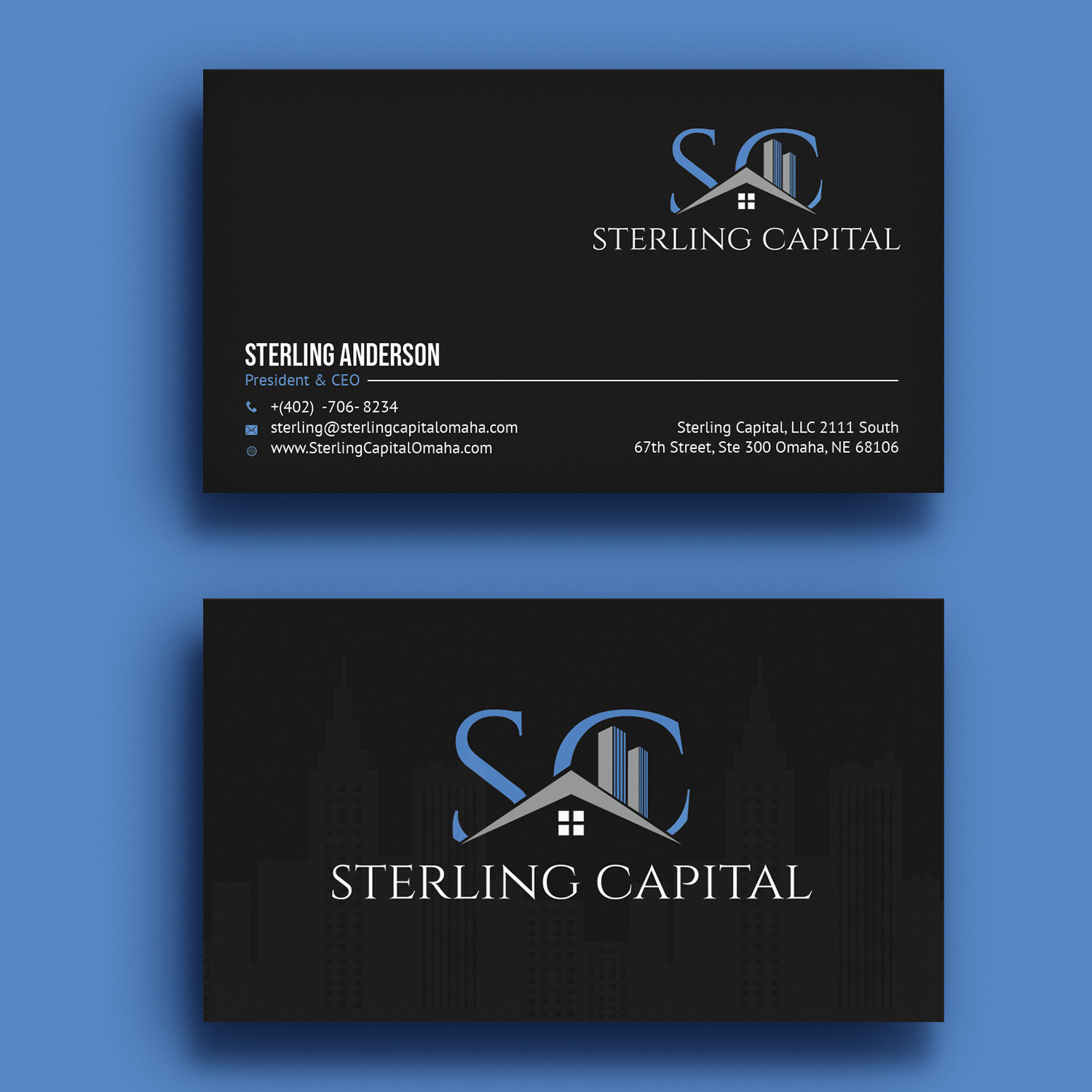 Diseño de Tarjeta de Presentación por Sujan4art para Overbrook Properties, LLC | Diseño #20072624