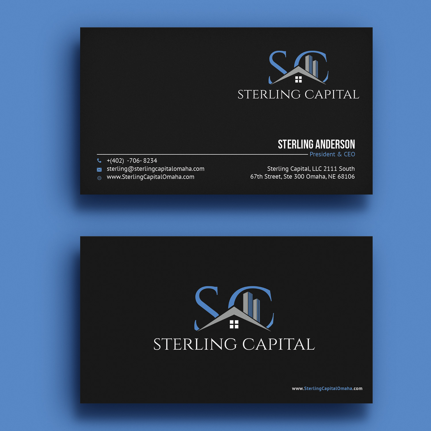 Business Card Design by Sujan4art for Overbrook Properties, LLC | Design #20072625