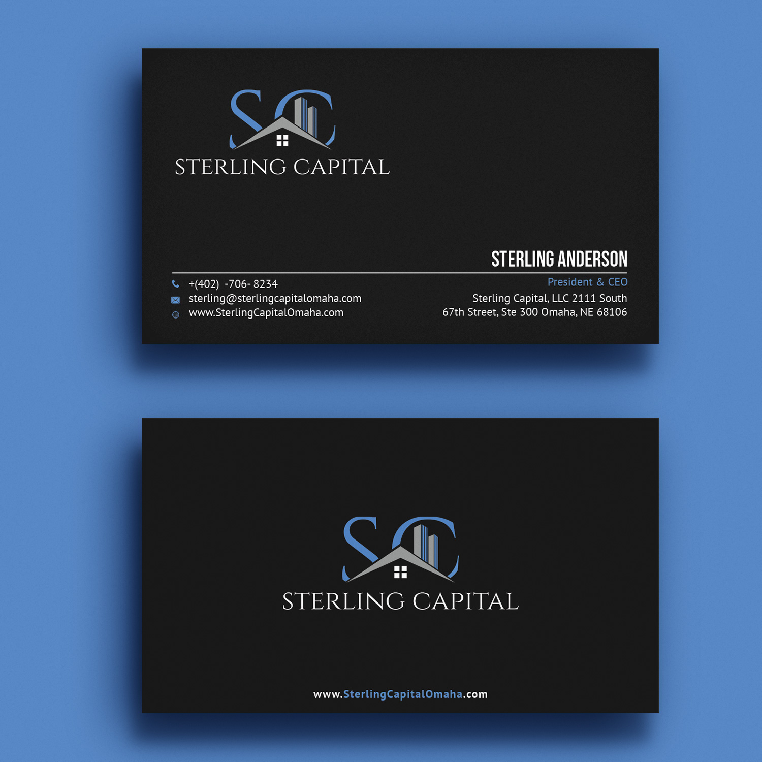 Business Card Design by Sujan4art for Overbrook Properties, LLC | Design #20072626