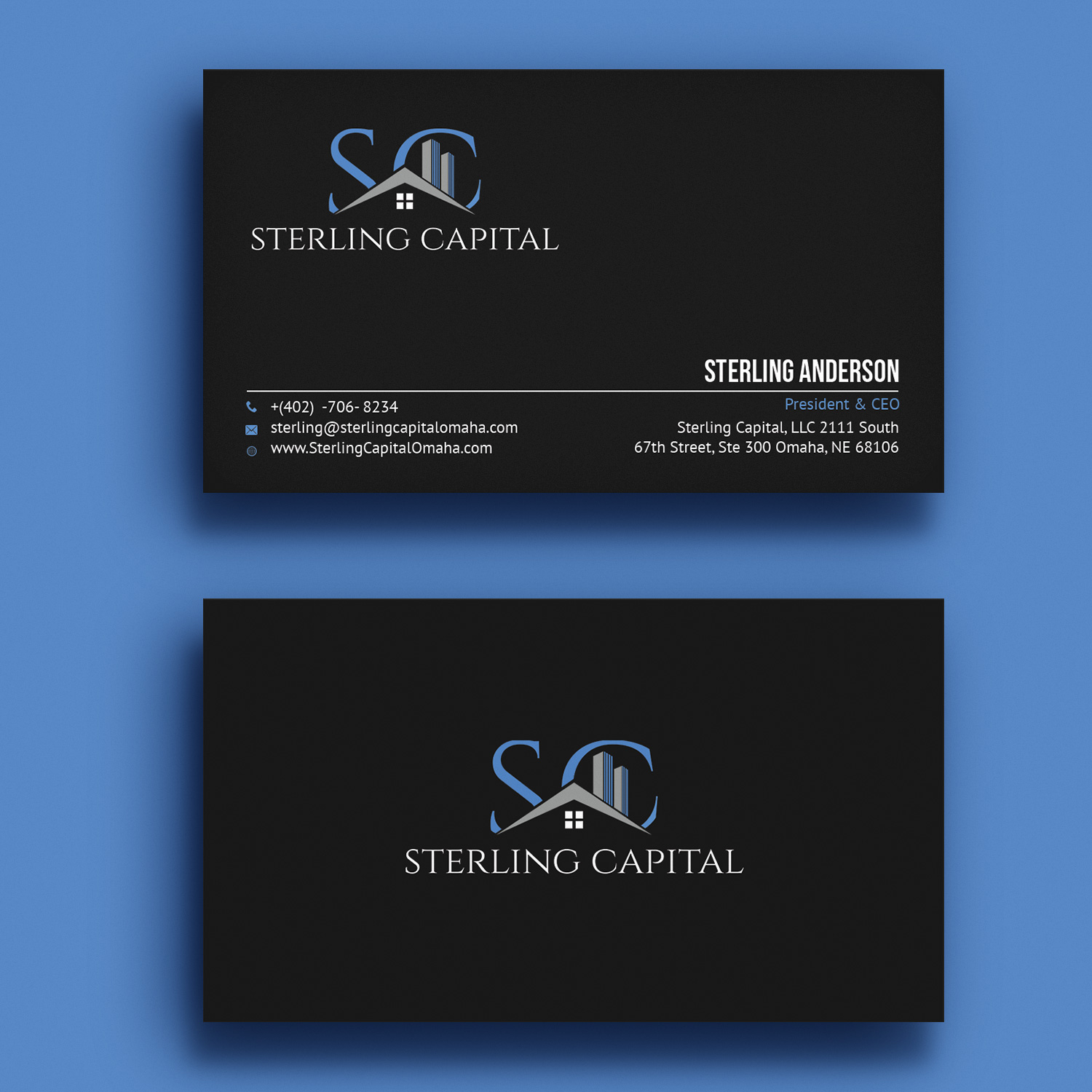 Business Card Design by Sujan4art for Overbrook Properties, LLC | Design #20072627